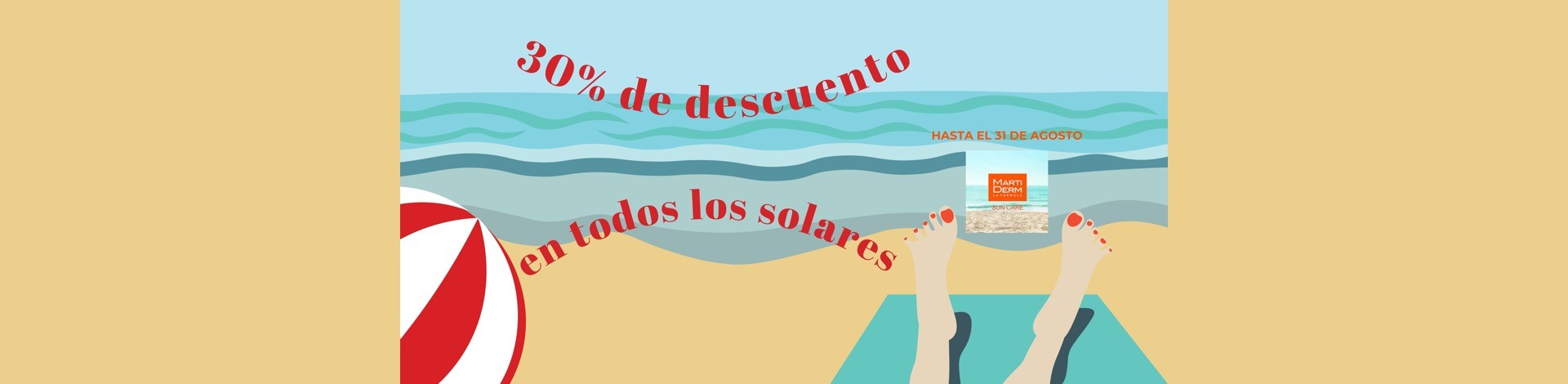 Solares Martiderm 30% descuento